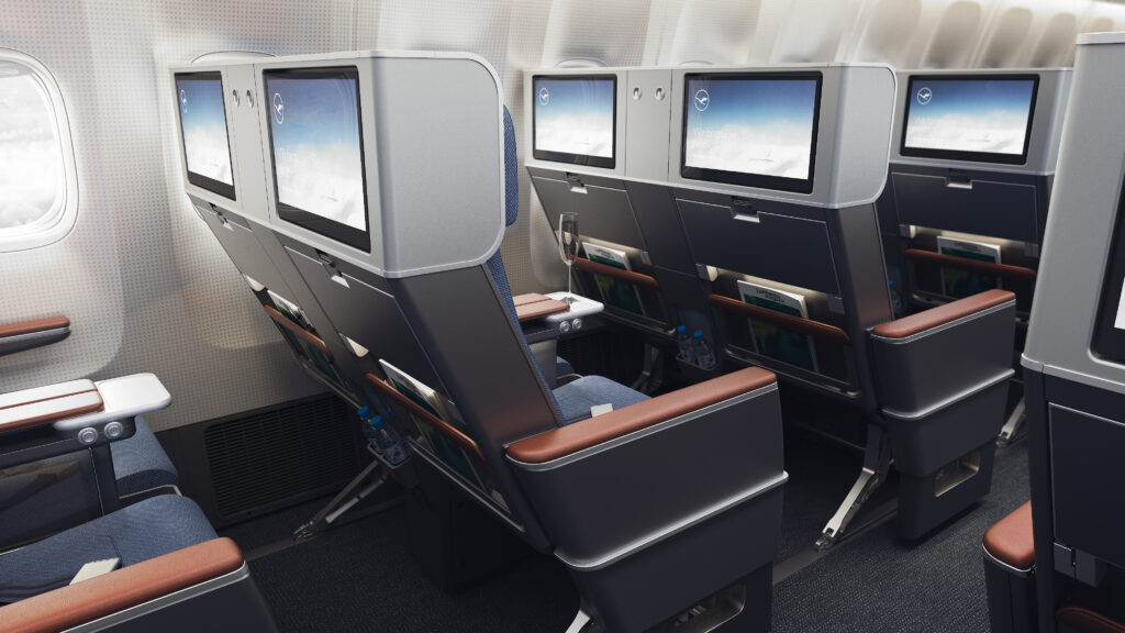 Lufthansa new allegris cabin design