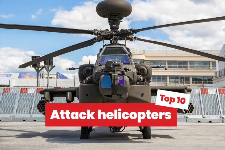 Top 10 attack helicopters