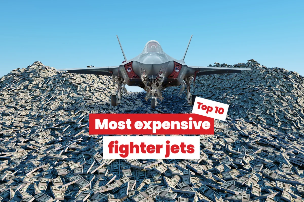 Top 10 most expensive fighter jets Top 10 most expensive fighter jets