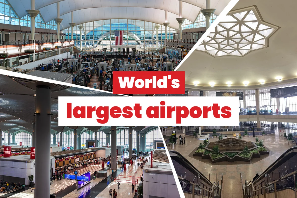 Biggest airports in the world 2025 Biggest airports in the world 2025