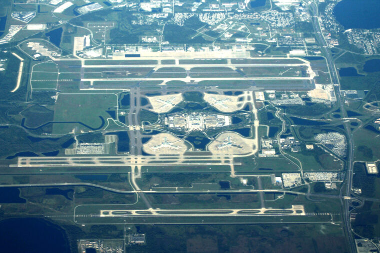 The world's largest airports by size in 2025