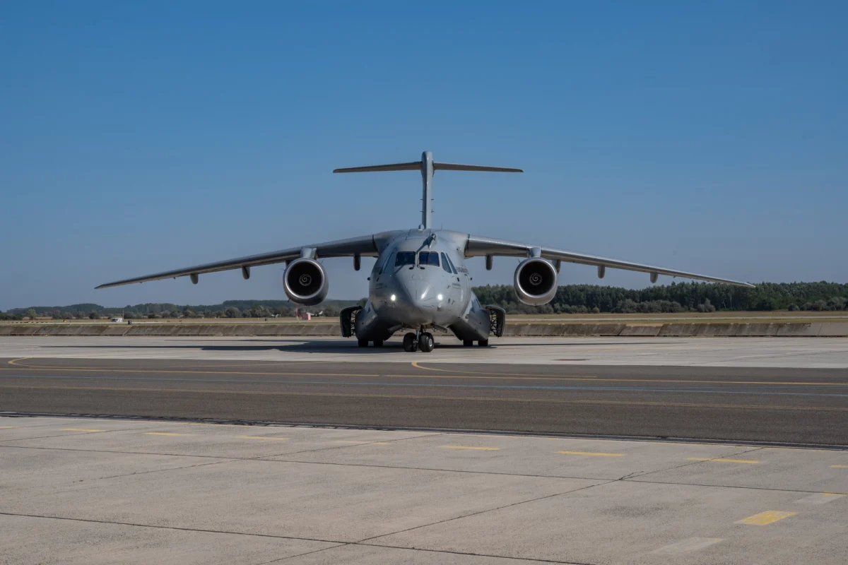 C 390 Millennium airlifter delivery to Hungarian Air Force C 390