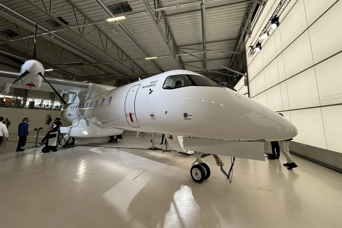 Heart Aerospace X1 first full scale demonstrator 2 Heart Aerospace X1 first full-scale demonstrator (2)