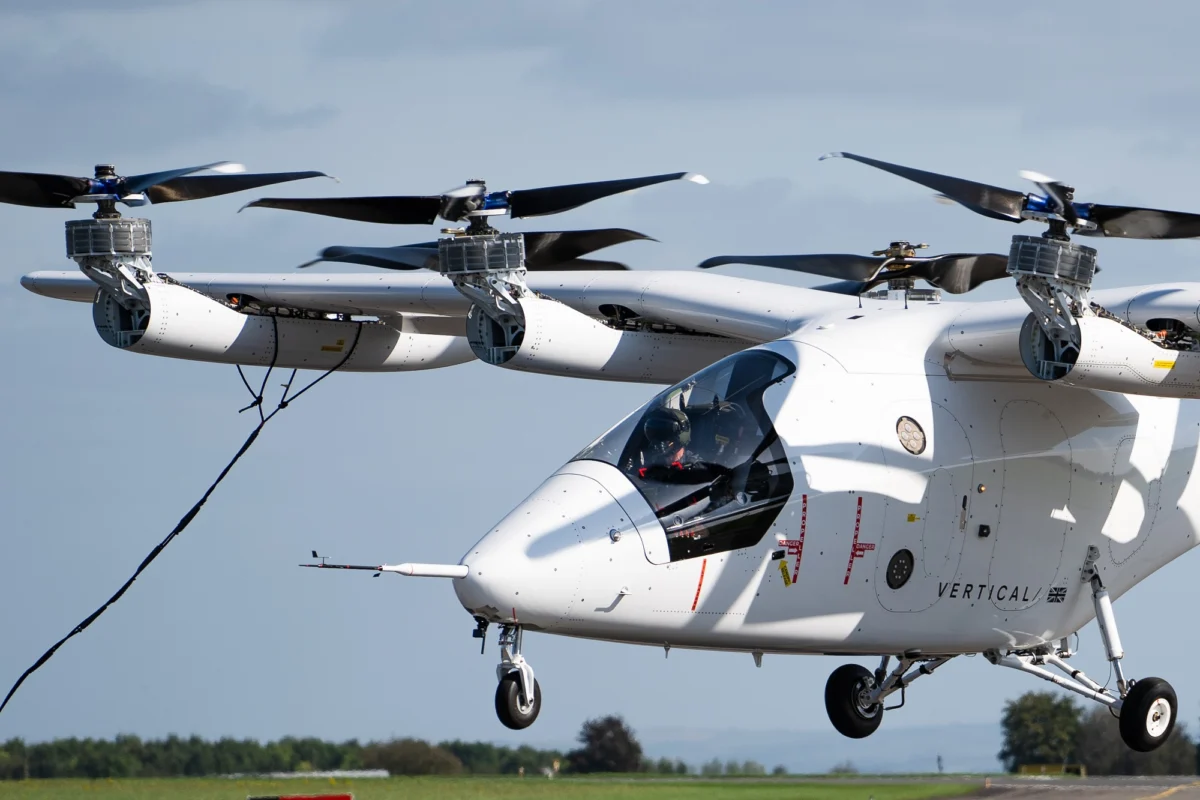 Vertical Aerospace VX4 completes first piloted flight tests Vertical Aerospace VX4 completes first piloted flight tests