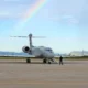 EA-37B Compass Call departs at Davis-Monthan Air Force Base, Arizona