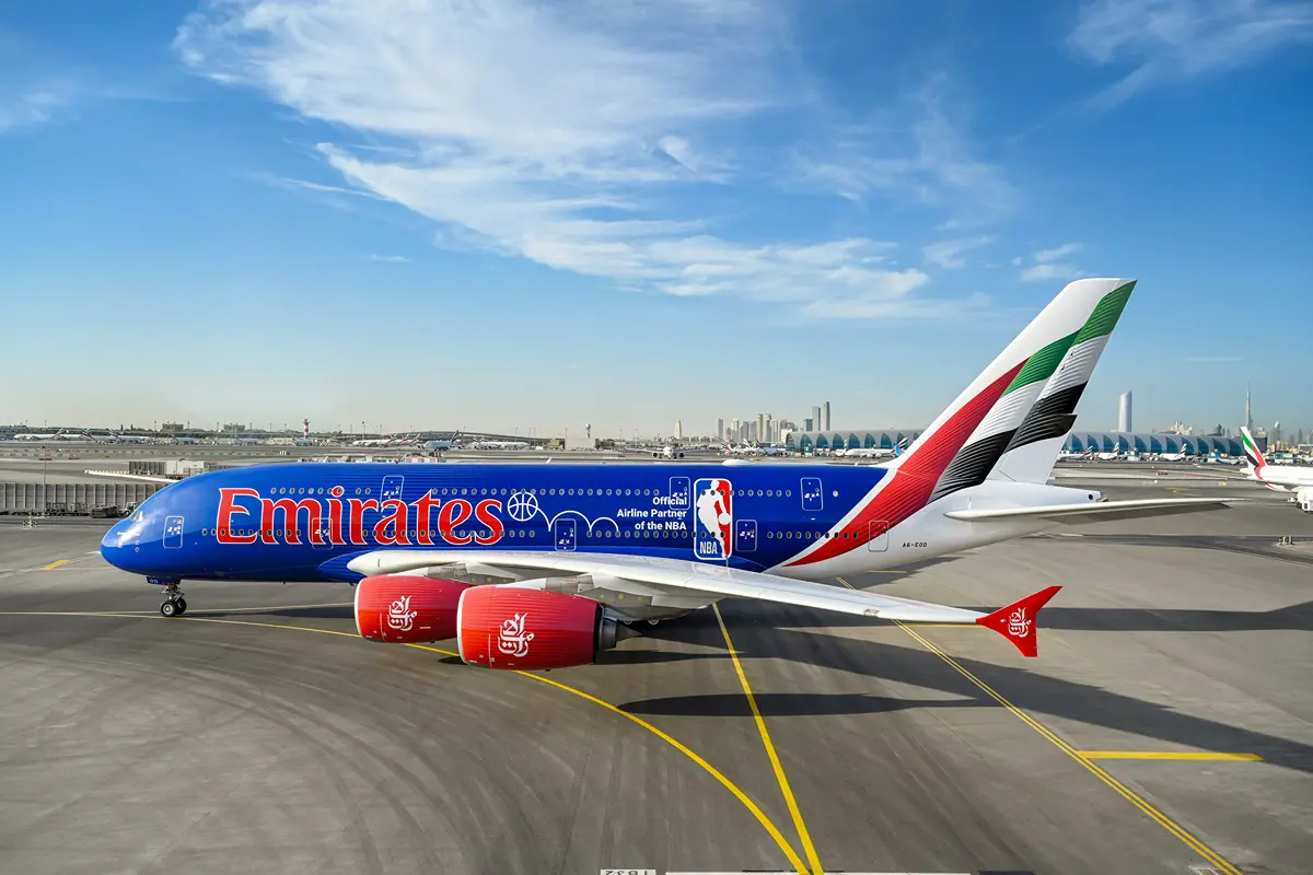 Emirates NBA A380 Emirates NBA A380