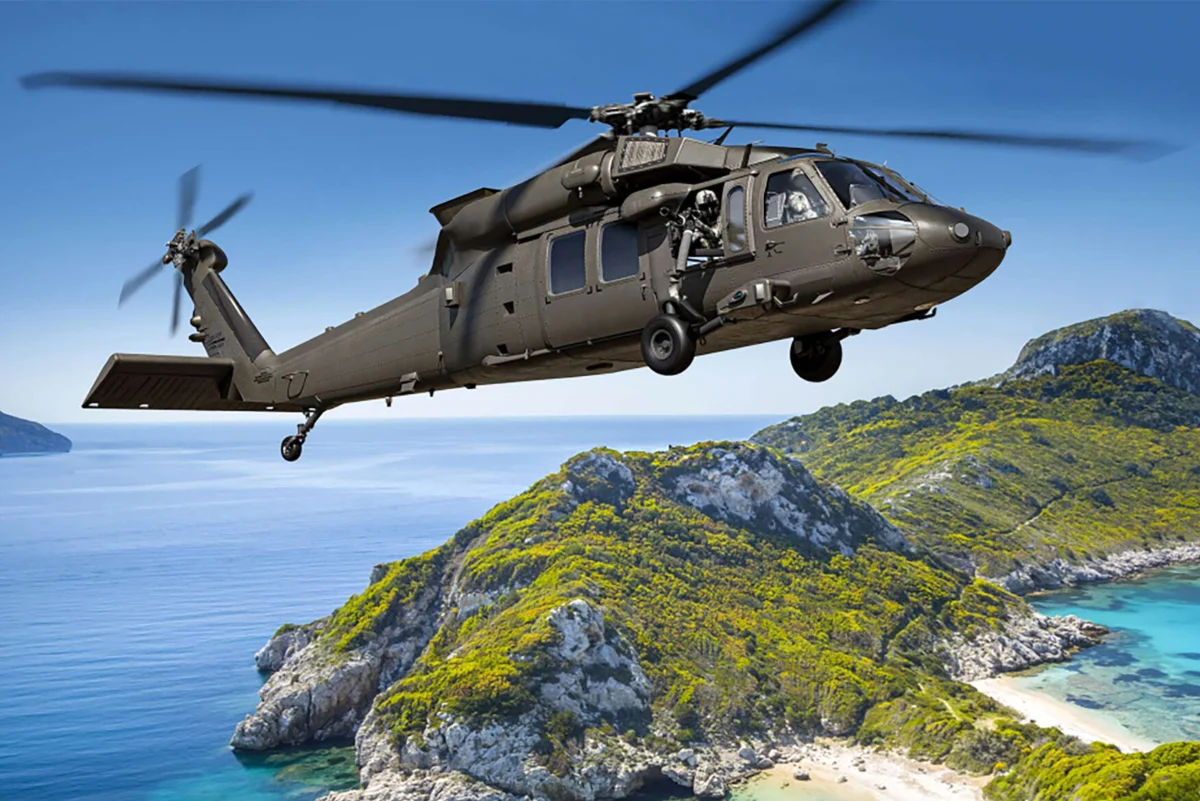 Greek UH-60M Black Hawk helicopter