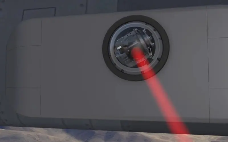 Leonardo airborne laser defense system