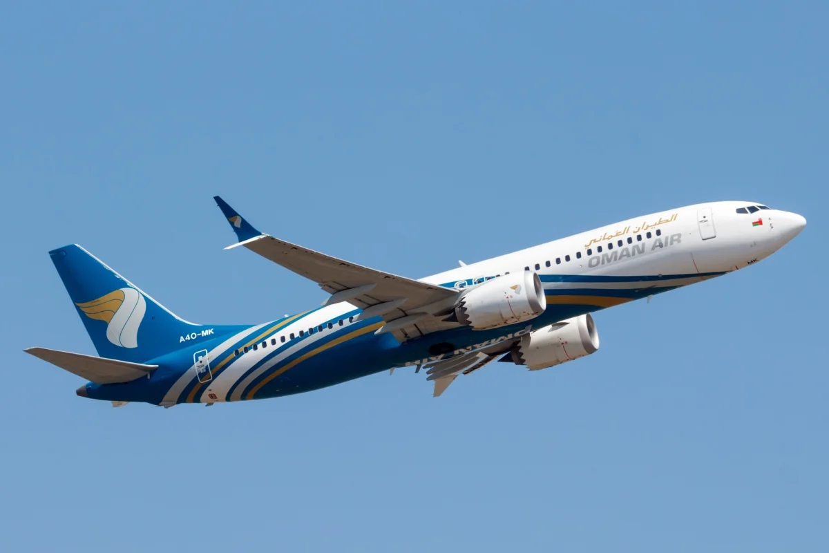 Oman Air Boeing 737 MAX 8 Oman Air Boeing 737 MAX 8