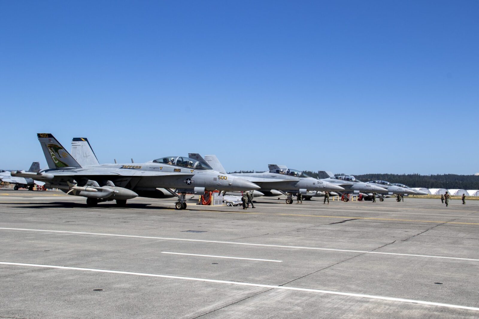 Geowler US Navy confirms loss of two crew in EA-18G Growler crash