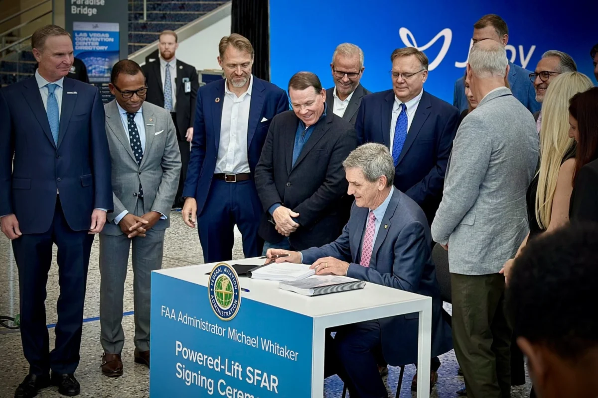 eVTOL final rule FAA eVTOL final rule FAA