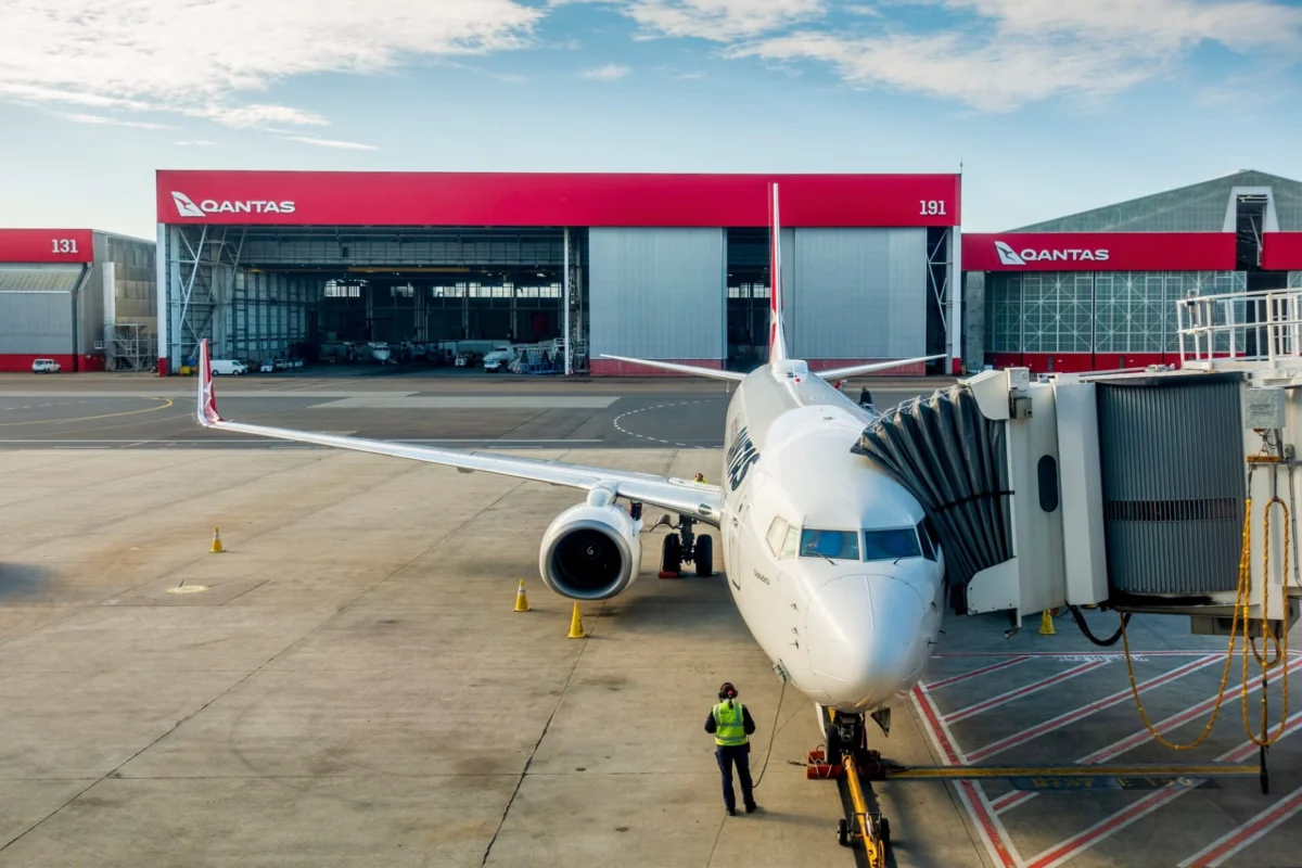 Qantas aircraft Qantas aircraft