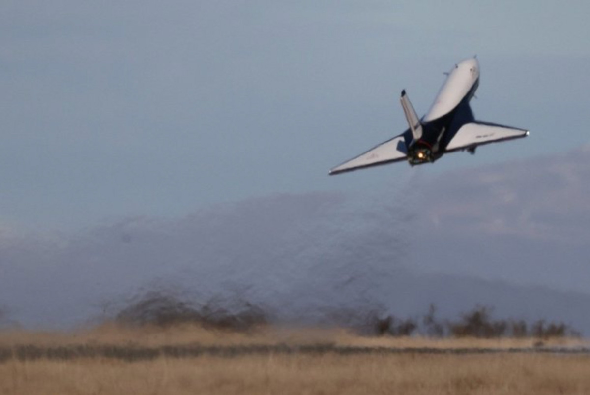 Dawn Aerospace Mk II Aurora Flight 53 Shortly After Takeoff Dawn Aerospace