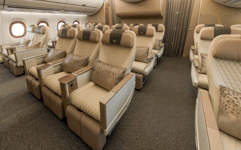 Emirates A350 premium economy