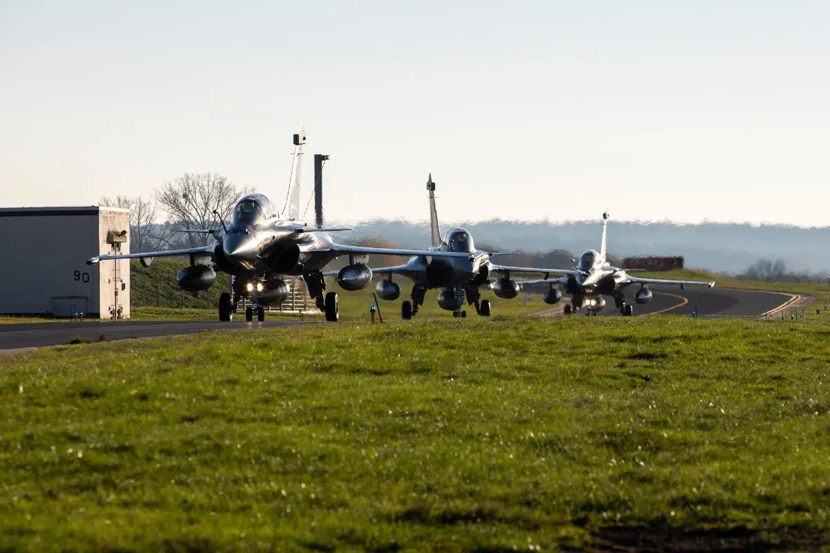 French Rafale fighter jets at Spangdahlem Air Base French Rafale fighter jets at Spangdahlem Air Base