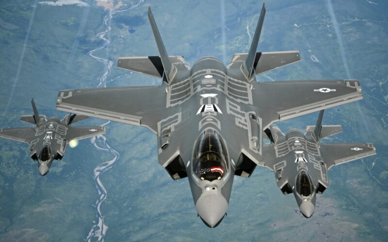 70 ARS Refuels F-35As