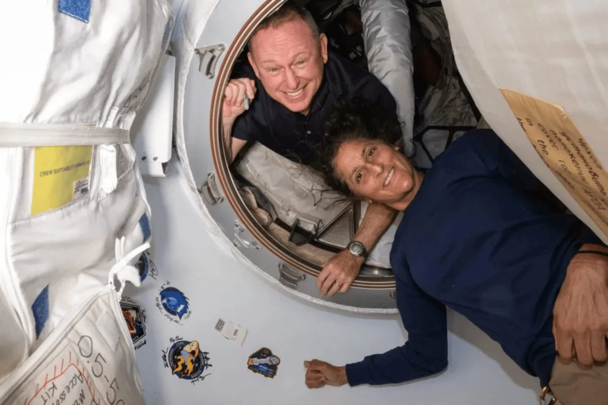 Butch Wilmore and Suni Williams Butch Wilmore and Suni Williams
