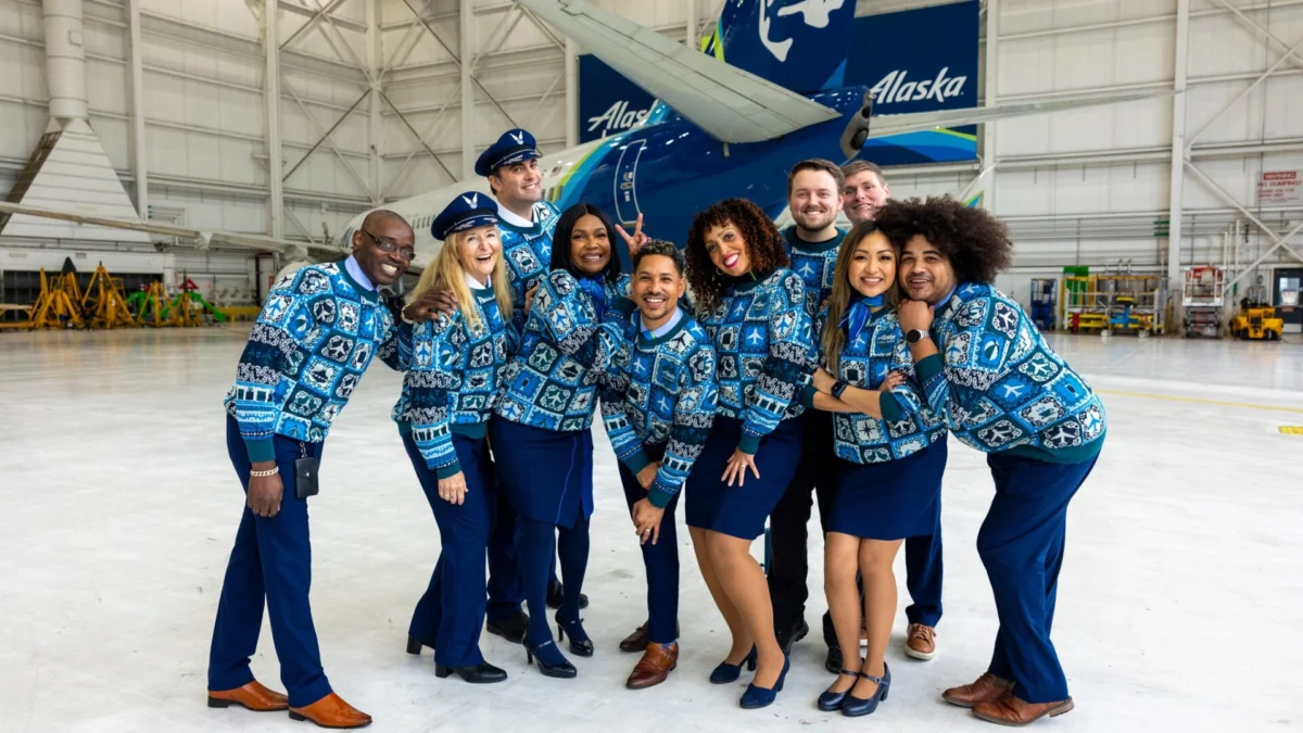 Alaska Airlines sweater Alaska Airlines sweater