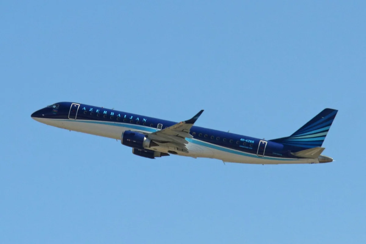 Azerbaijan Airlines Embraer E 190 4K AZ65 Azerbaijan Airlines Embraer E 190 4K AZ65