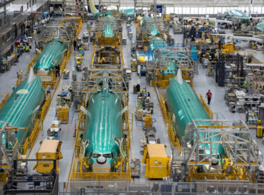 Boeing 737 factory