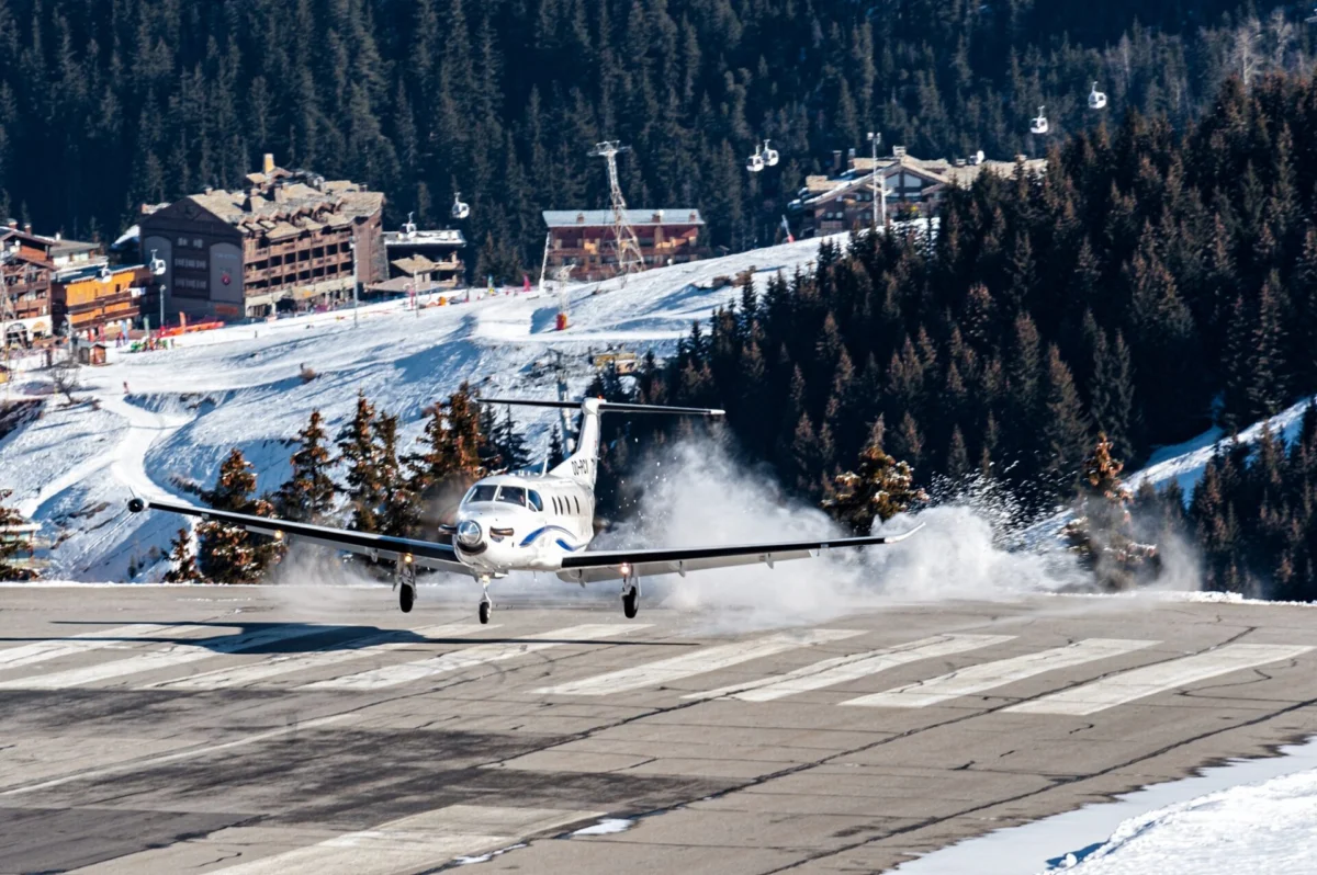 Courchevel Altiport Courchevel Altiport