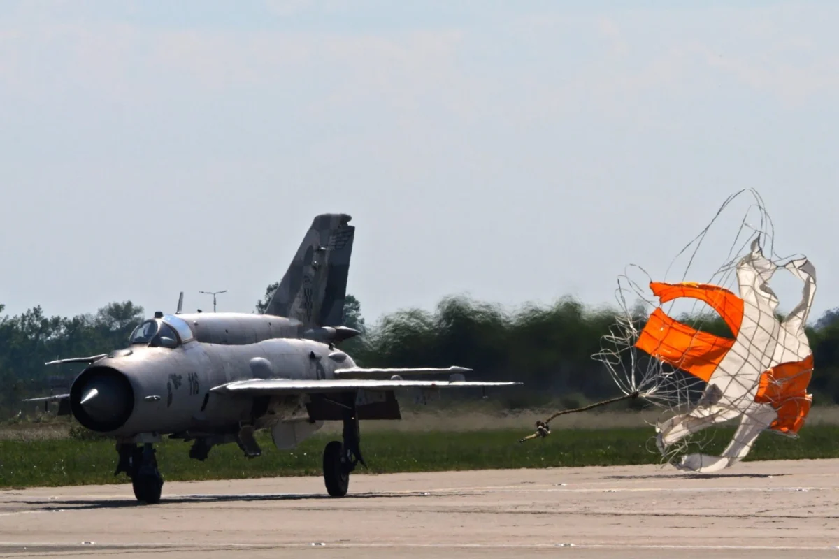 Croatian Air Force MiG 21 Fishbed fighter Croatian Air Force MiG-21 Fishbed fighter