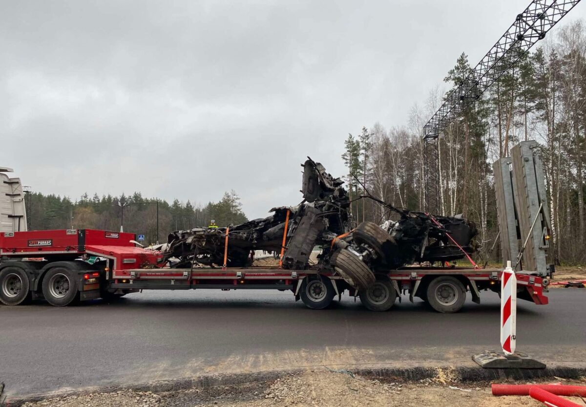 DHL crash in Vilnius