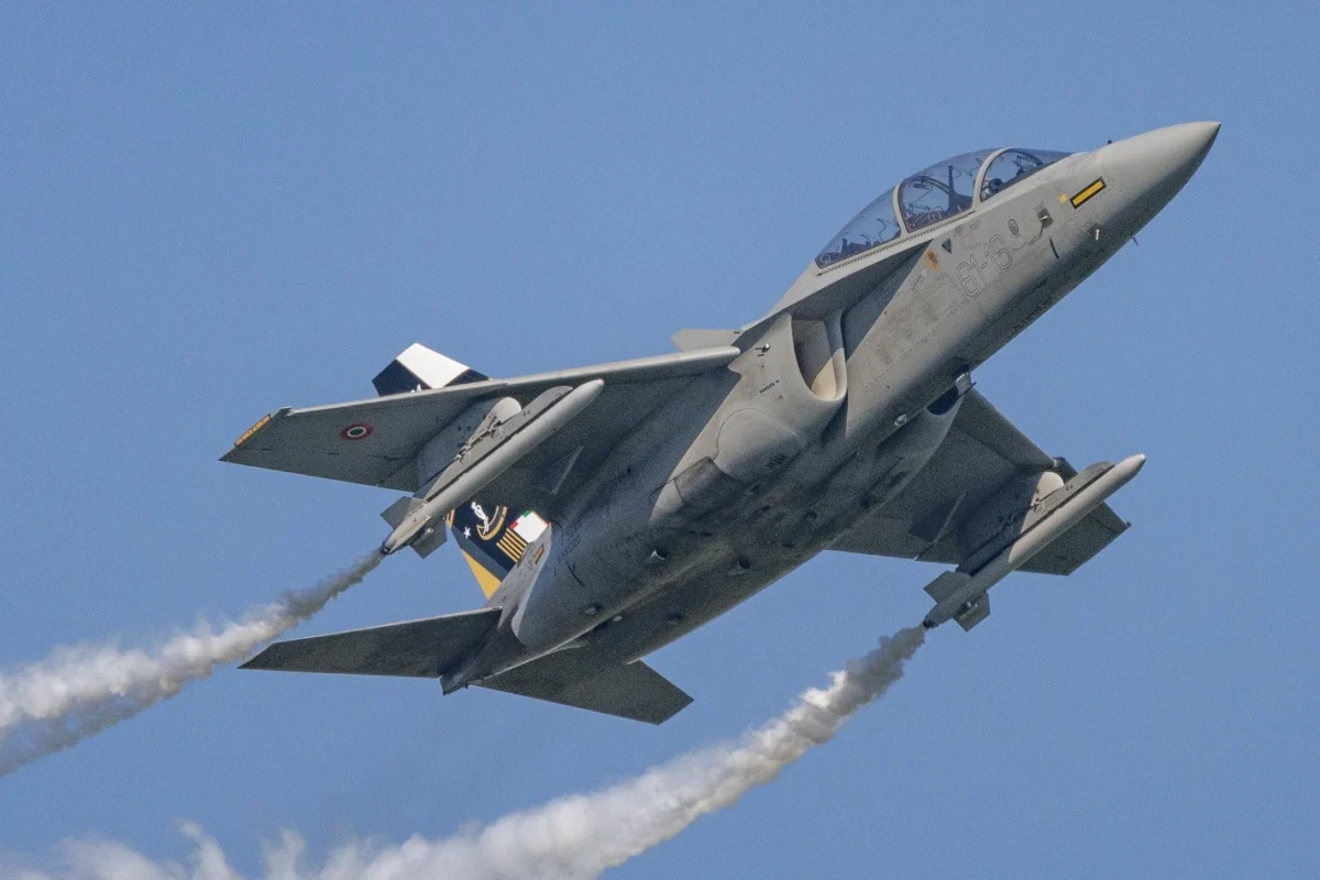 Leonardo M 346FA light fighter jet Leonardo M-346FA light fighter jet