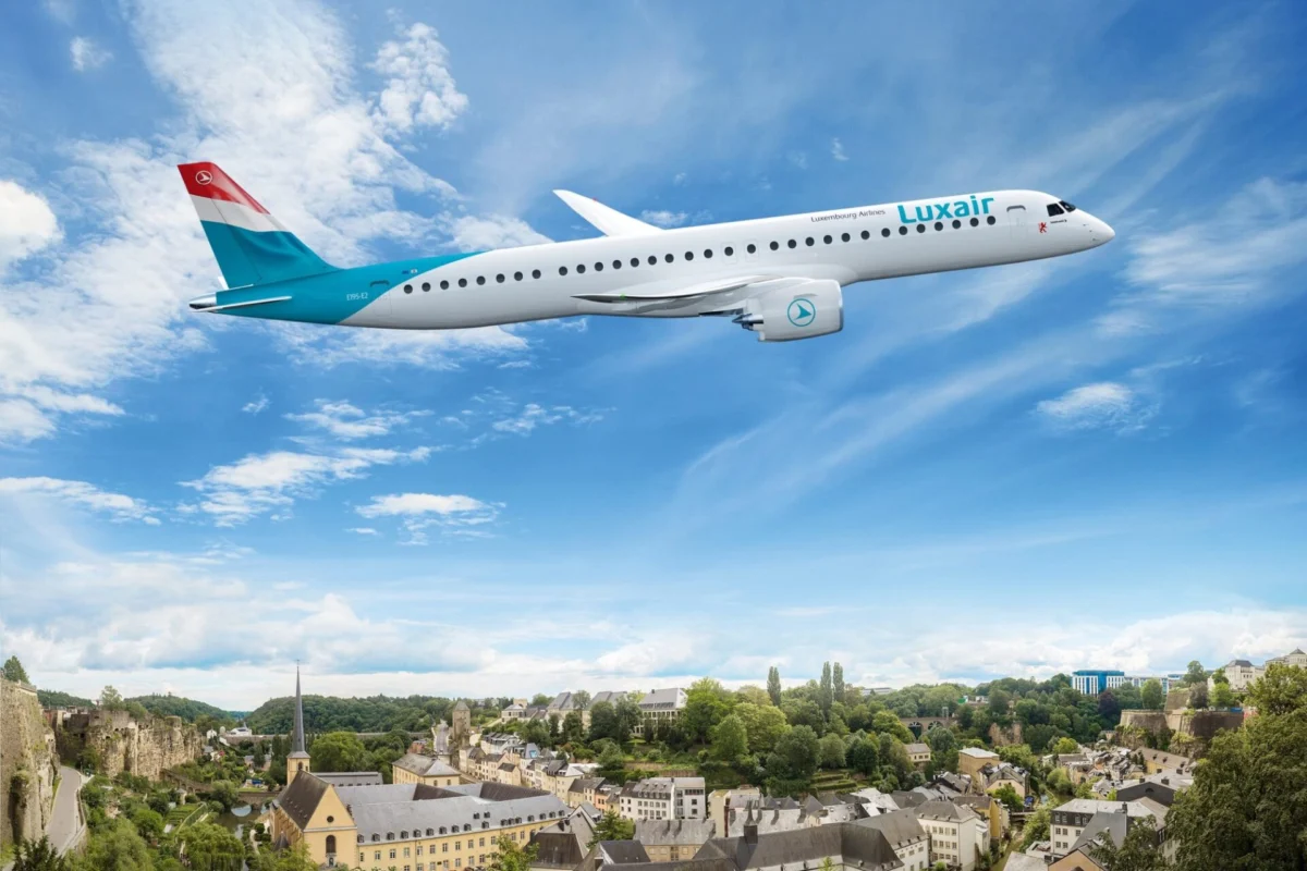 Luxair Embraer E195 E2 Luxair Embraer E195 E2