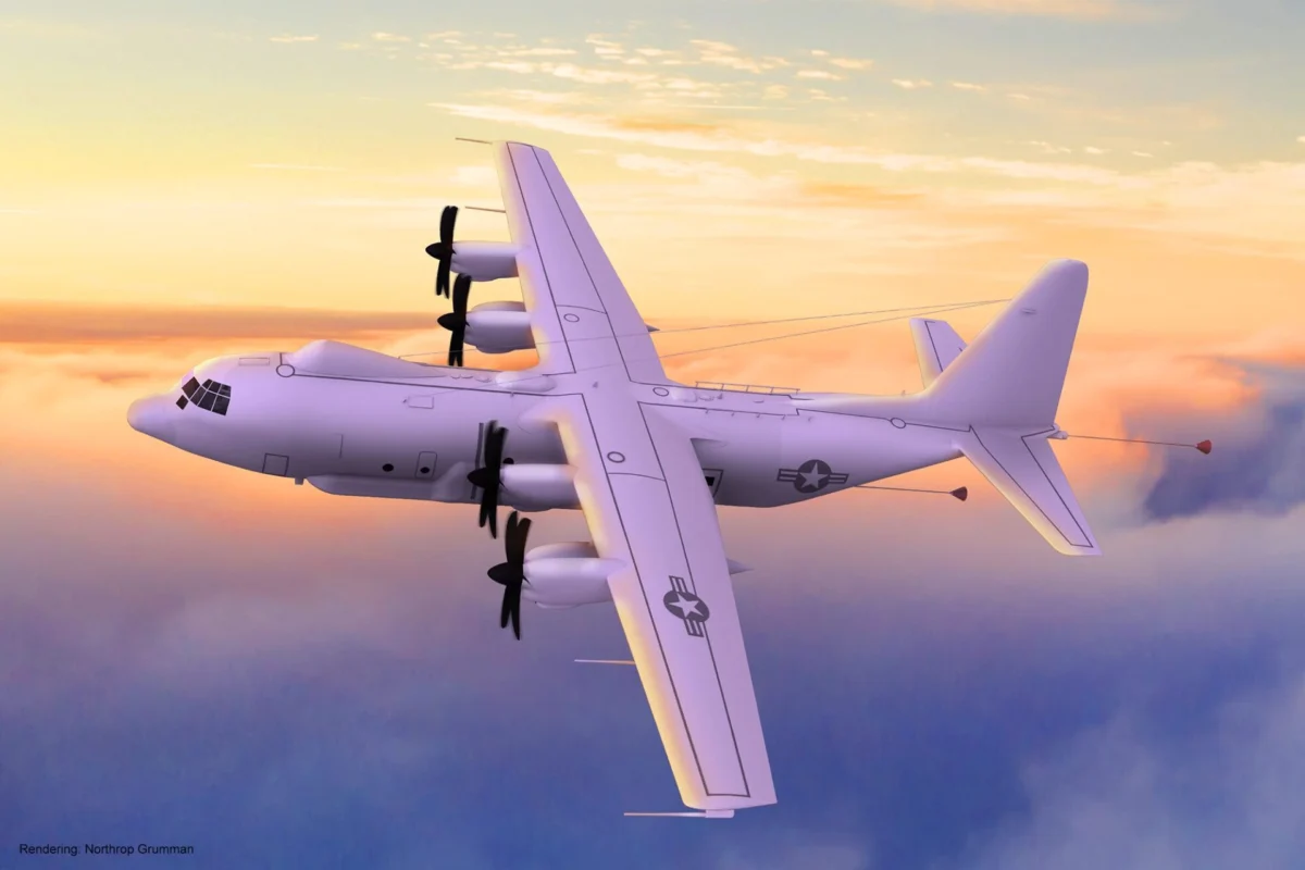US Navy E 130J TACAMO mission US Navy E 130J TACAMO mission