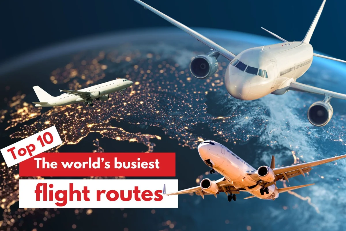 Worlds busiest flight routes Worlds busiest flight routes