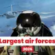 The world's largest air forces