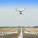 Drone in the airport