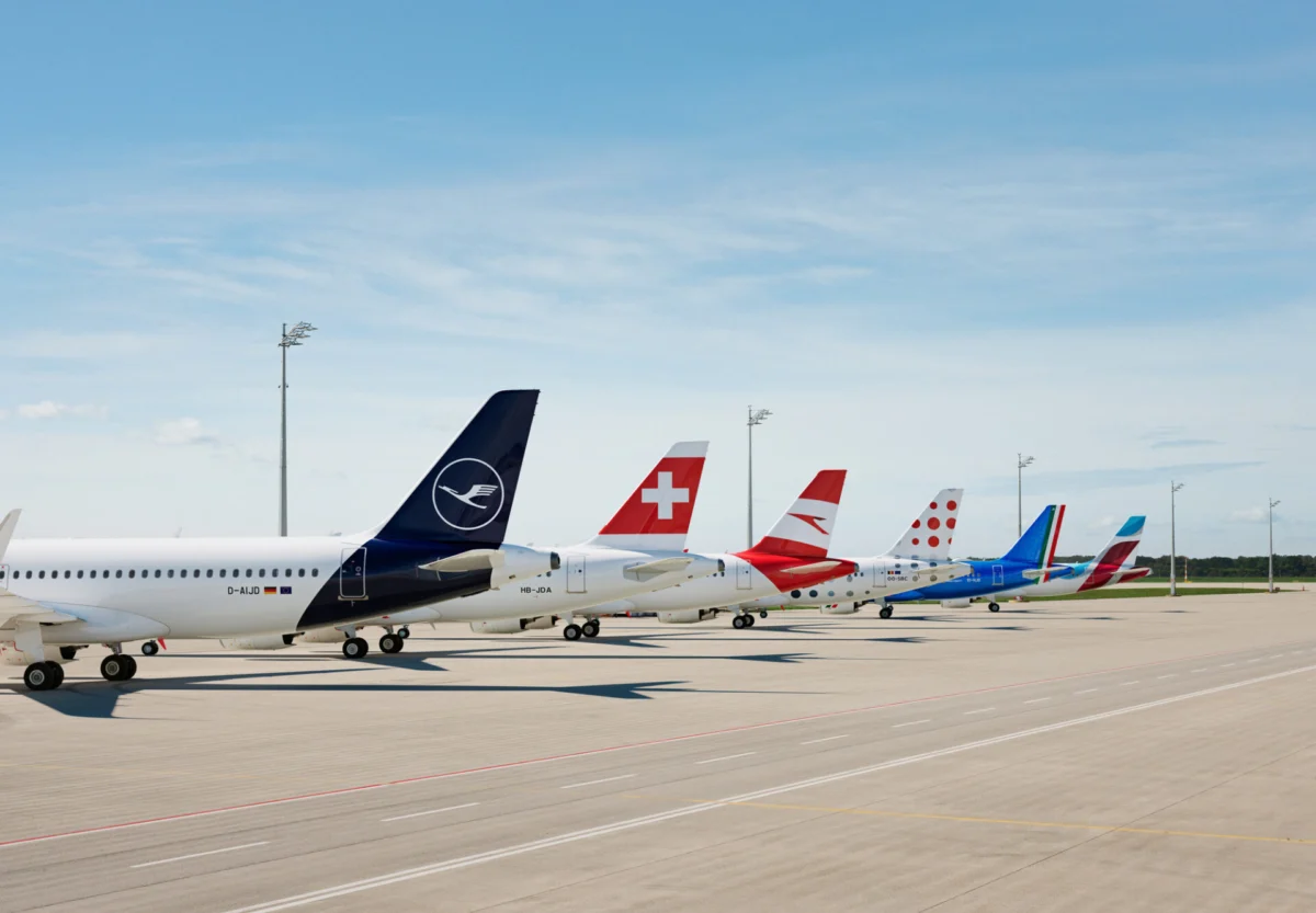 ITA Airways aircraft tails Lufthansa Group