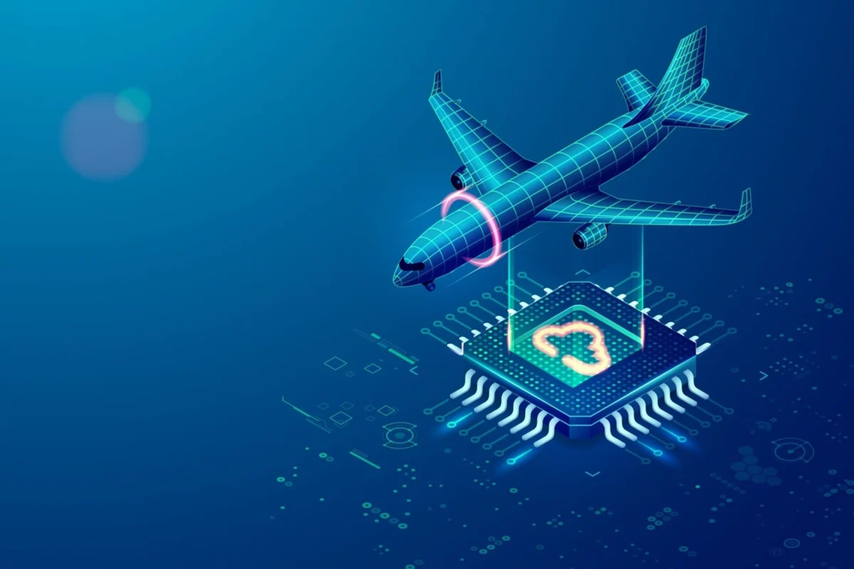 Aircraft microchip Aircraft microchip