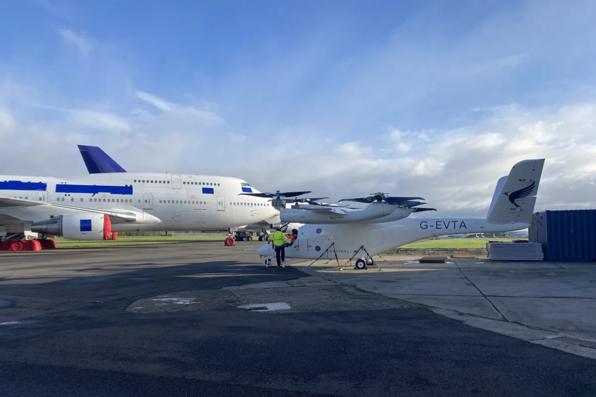 Boeing 747 Vertical Aerospace VX4 Cotswold Airport Boeing 747 Vertical Aerospace VX4 Cotswold Airport