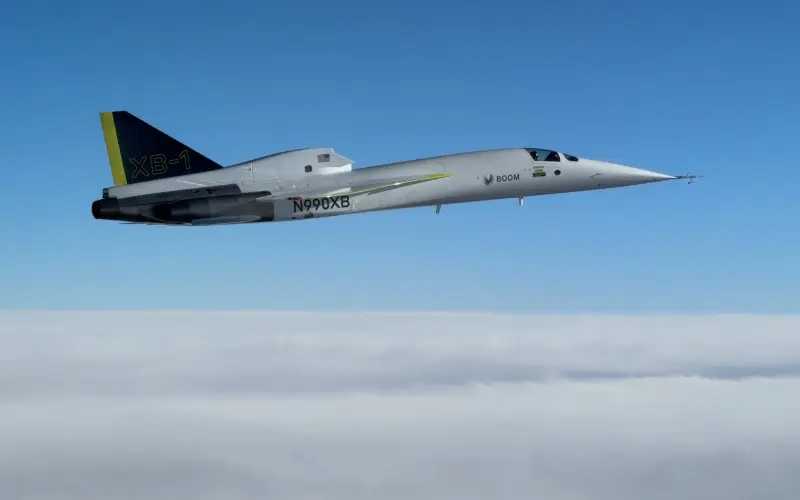 Boom Supersonic XB-1 reaches supersonic speed for the first time