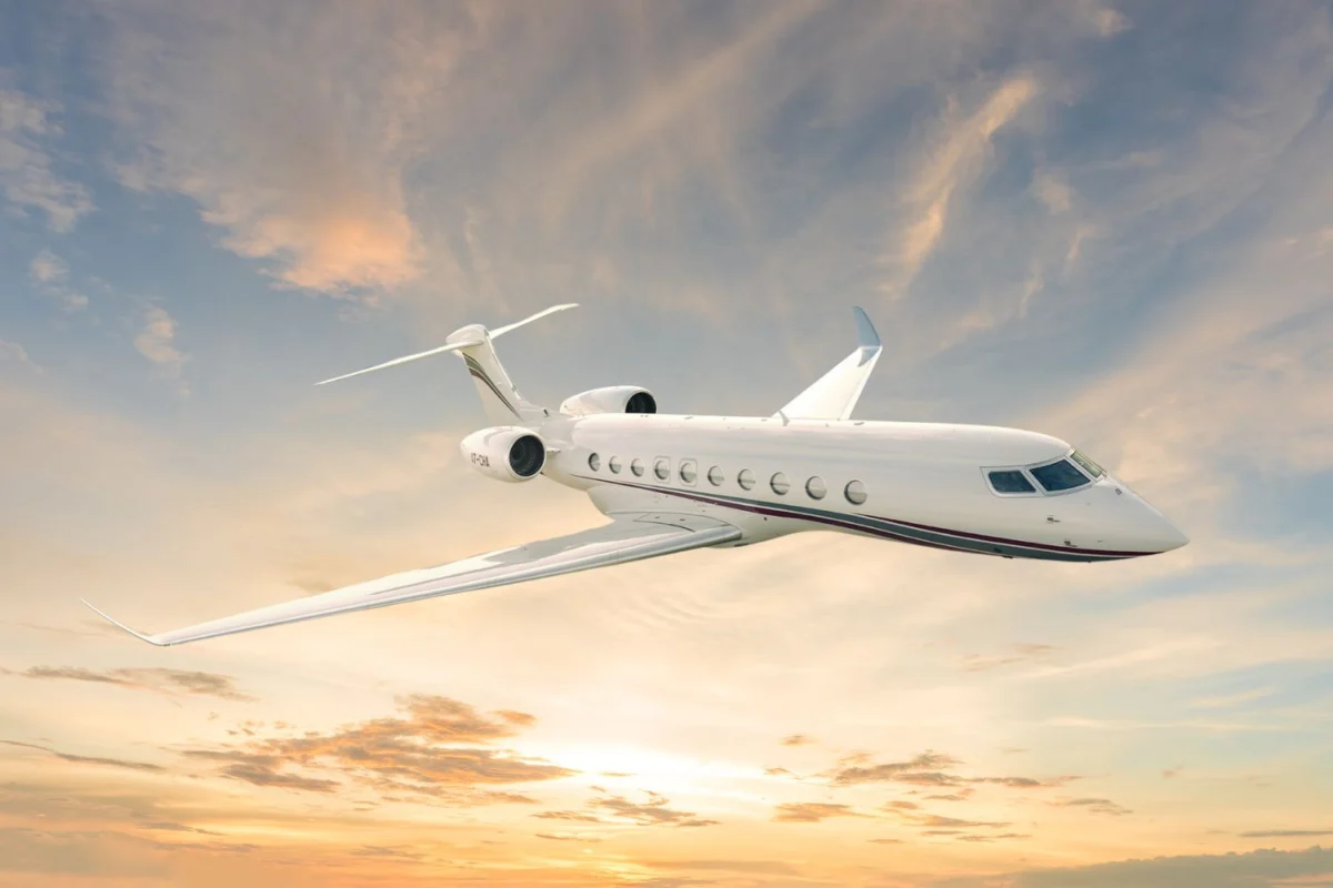 Qatar Executive Gulfstream G700 in flight Qatar Executive Gulfstream G700 in flight