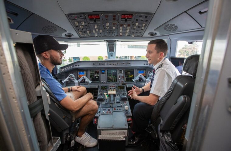 Embry-Riddle offers degree courses to current ATPL/MPL holders