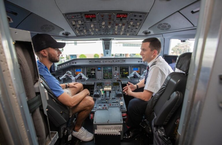 Embry-Riddle offers degree courses to current ATPL/MPL holders