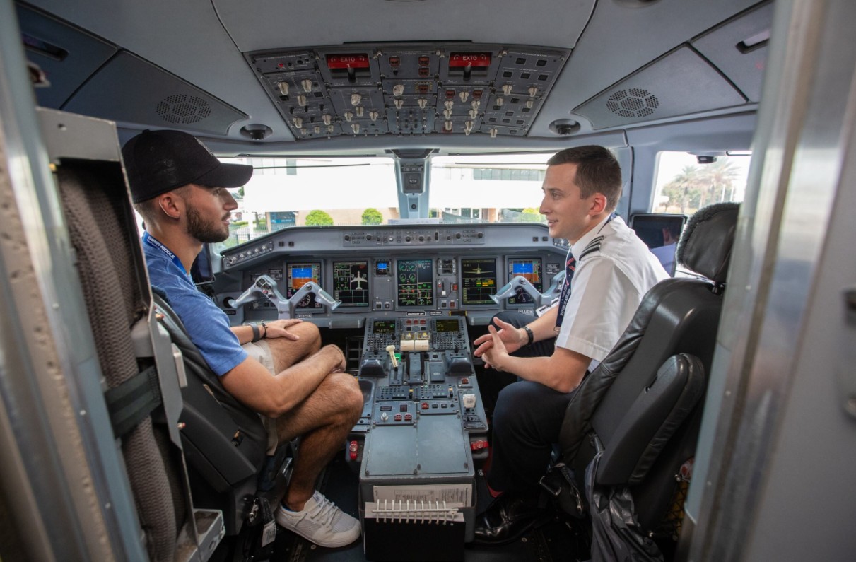 EmbryRiddle offers degree courses to current ATPL/MPL holders