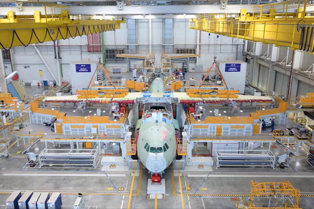 First A400M for Indonesian Air Force enters final assembly