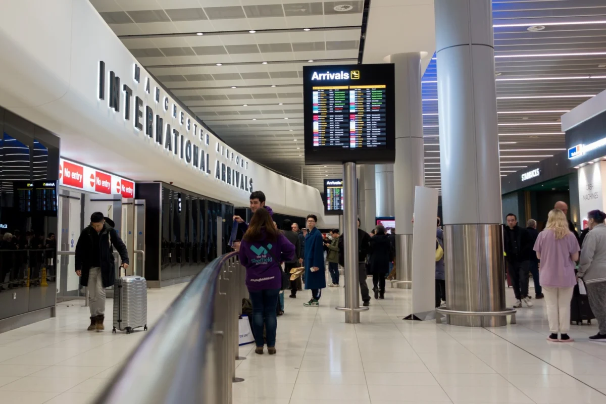Terminal 2 of Manchester Airport Terminal 2 of Manchester Airport