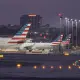 Aircraft at LAX Airport