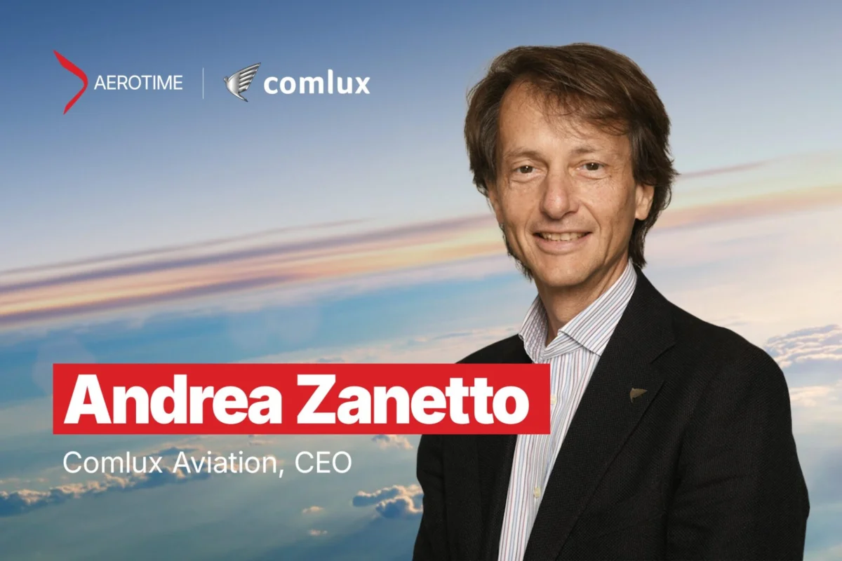 Andrea Zanetto Chief Executive Officer of Comlux Aviation Andrea Zanetto, Chief Executive Officer of Comlux Aviation