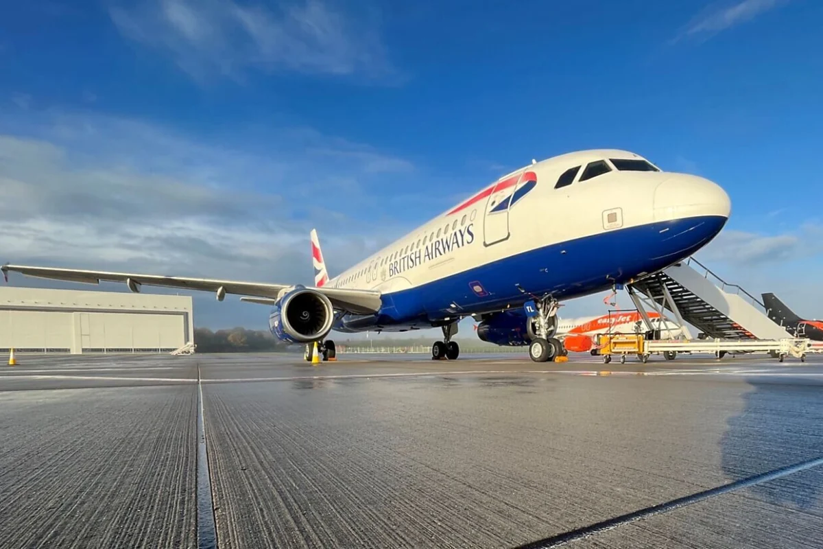 British Airways BA EUROFLYER British Airways