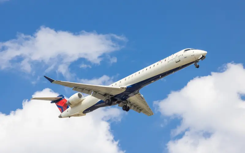 Delta Air Lines CRJ900 aircraft