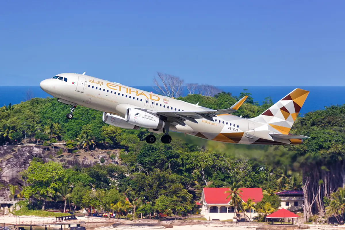 Etihad A320 Etihad A320