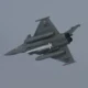 French Rafale fighter jet carrying an ASMPA standoff nuclear missile