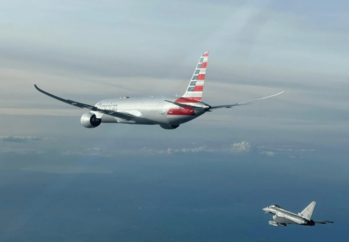 American Airlines flight 292 operated by Boeing 787 9 Dreamliner American Airlines flight 292, operated by Boeing 787-9 Dreamliner